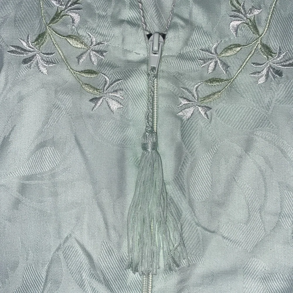 Miss Elaine Heavenly Bodies Nightgown‎ Women's S Mint Green Floral CottageCore